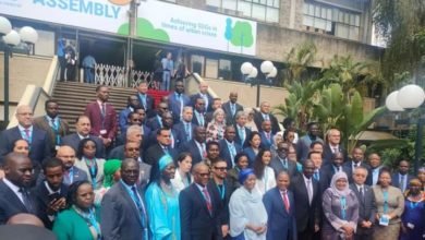 آمنة يشارك فى افتتاح الدورة الثانية لجمعية برنامج الأمم المتحدة للمستوطنات البشرية بكينيا