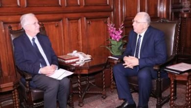 القصير يبحث مع مستشار منظمة الأغذية والزراعة "الفاو" المشروعات المشتركة 