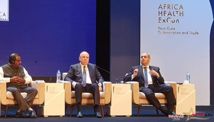 رئيس هيئة الدواء المصرية يشارك في الجلسة الحوارية الأولى لفعاليات المؤتمر الطبي الأفريقي الثاني Africa Health ExCon