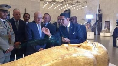 رئيس الجمهورية الإسلامية الموريتانية يزور المتحف القومي للحضارة المصرية
