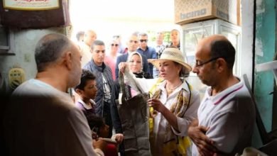 وزيرة البيئة تتفقد قرية أبو دومة بمحافظة سوهاج المرشحة كقرية خضراء صديقة للبيئة