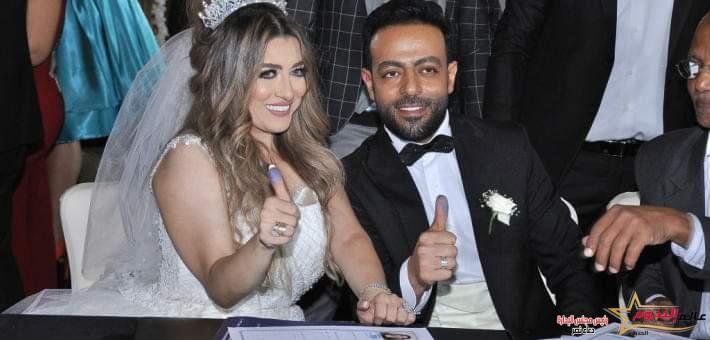 طلاق تامر عاشور وسمر أبو شقة بعد زواج استمر 6سنوات