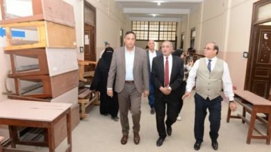 محافظ الدقهلية يتفقد لجان امتحانات "شهادة الثانوية العامة" 2023 
