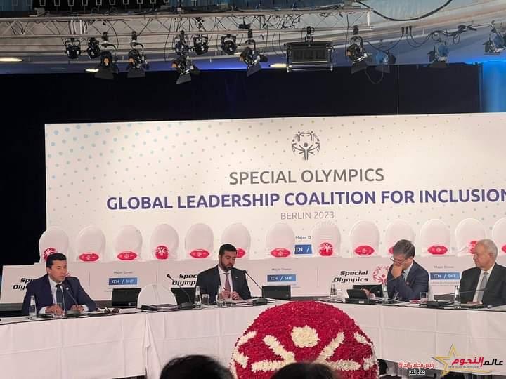 وزير الشباب والرياضة يشهد اجتماع المؤسسيين للألعاب العالمية للأولمبياد الخاص