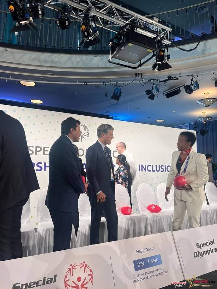 وزير الشباب والرياضة يشهد اجتماع المؤسسيين للألعاب العالمية للأولمبياد الخاص