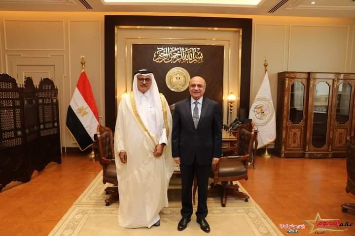 وزير العدل يستقبل نظيره القطري بمقر وزارة العدل بالعاصمة الإدارية الجديدة 2 وزير العدل يستقبل نظيره القطري بمقر وزارة العدل بالعاصمة الإدارية الجديدة