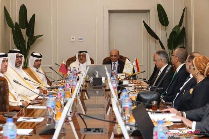 وزير العدل يستقبل نظيره القطري بمقر وزارة العدل بالعاصمة الإدارية الجديدة 4 وزير العدل يستقبل نظيره القطري بمقر وزارة العدل بالعاصمة الإدارية الجديدة
