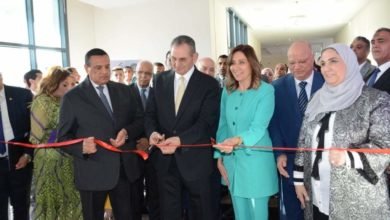 آمنه يشهد الاحتفالية الكبرى لصندوق " تحيا مصر " لتدشين أكبر حملة كساء في مدينة الأسمرات بالقاهرة