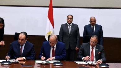 مدبولي يشهد توقيع عقد اتفاق المساهمين لتأسيس شركة مساهمة مصرية