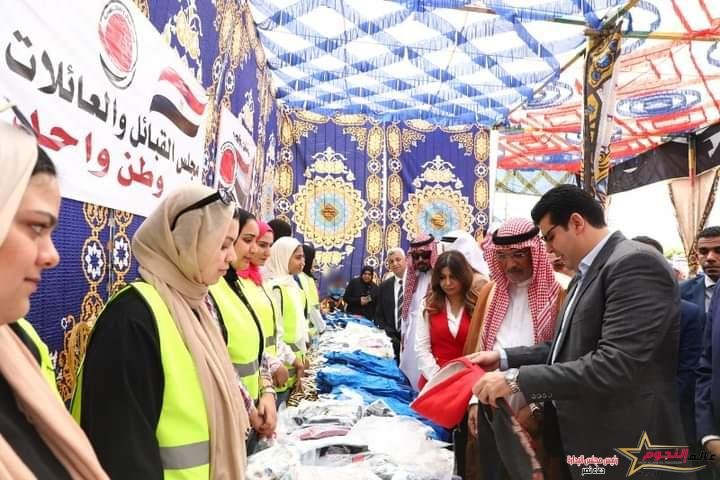 مجلس القبائل العربية والعائلات المصرية يوزع 9 طن لحوم ومواد غذائية على الأسر الأولى بالرعايةبمراكز محافظة الشرقية 