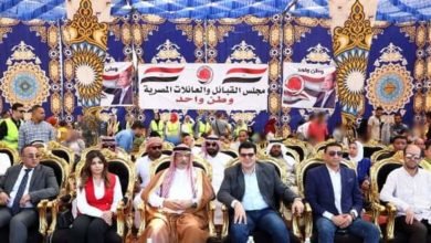 مجلس القبائل العربية والعائلات المصرية يوزع 9 طن لحوم ومواد غذائية على الأسر الأولى بالرعاية و  بمراكز محافظة الشرقية