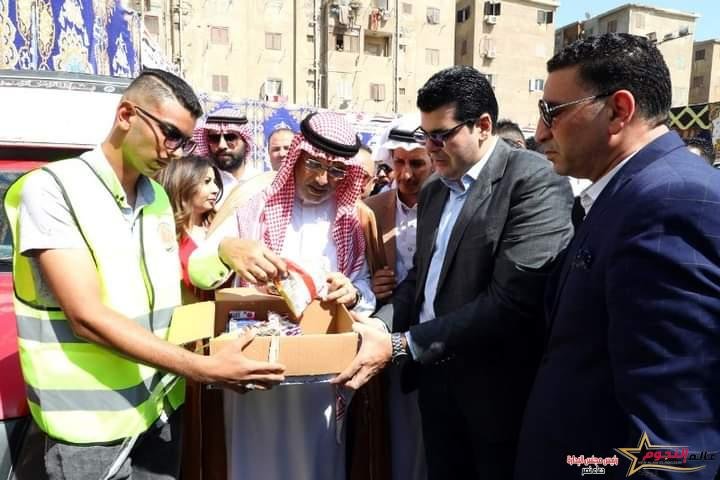 مجلس القبائل العربية والعائلات المصرية يوزع 9 طن لحوم ومواد غذائية على الأسر الأولى بالرعايةبمراكز محافظة الشرقية 