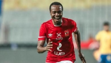 كهربا يسجل الهدف الثاني للأهلي بتسديدة قوية بالدقيقة 59