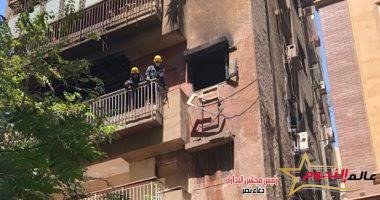 السيطرة على حريق شقة سكنية فى منطقة الهرم