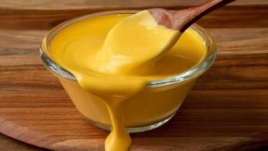 صوص الشيدر بالجبنة الميلكانا .. مقدمة من: مطبخ عالم النجوم