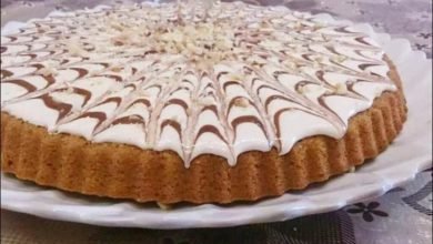 كيك البسكويت بالصوص الأبيض ... مقدم من: مطبخ عالم النجوم