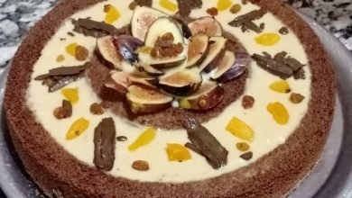 بسبوسة بكريمة القهوة ... مقدمة من: مطبخ عالم النجوم