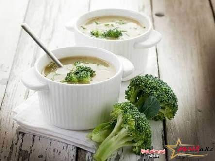شوربة البروكلي بالجبنة ... مقدمة من: مطبخ عالم النجوم 2 شوربة البروكلي بالجبنة ... مقدمة من: مطبخ عالم النجوم