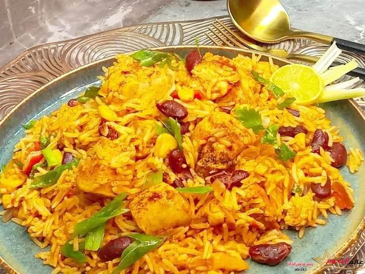 الأرز المكسيكي ... مقدم من الشيف: بوسي ياسر