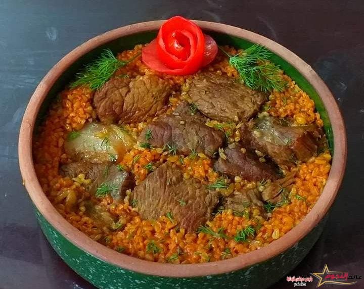 طاجن فريك باللحمة ... مقدم من الشيف: شوشو عرابي