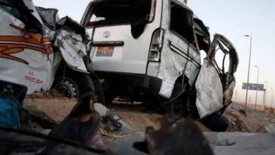 إصابة 3 أشخاص في حادث انقلاب سيارة بطريق منفلوط