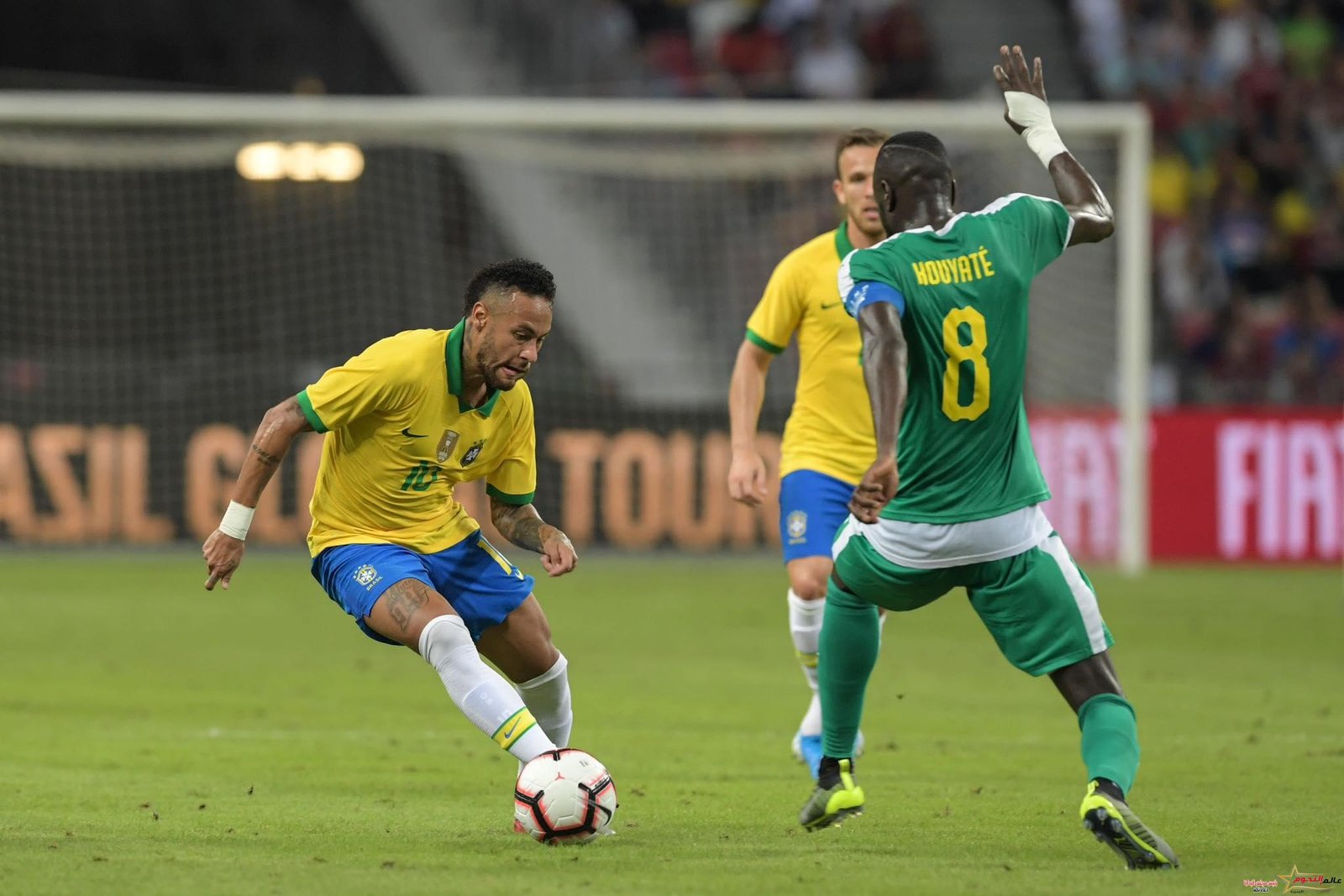 تعادل منتخب البرازيل مع السنغال 1 - 1 فى الشوط الأول