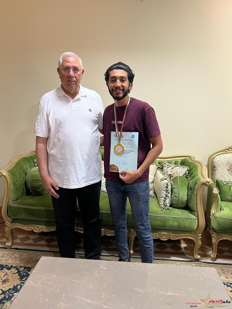القصير يشارك في تكريم أبناء قريته الفائزين بالمراكز الأولى في الكيك بوكسينج بـ الأردن