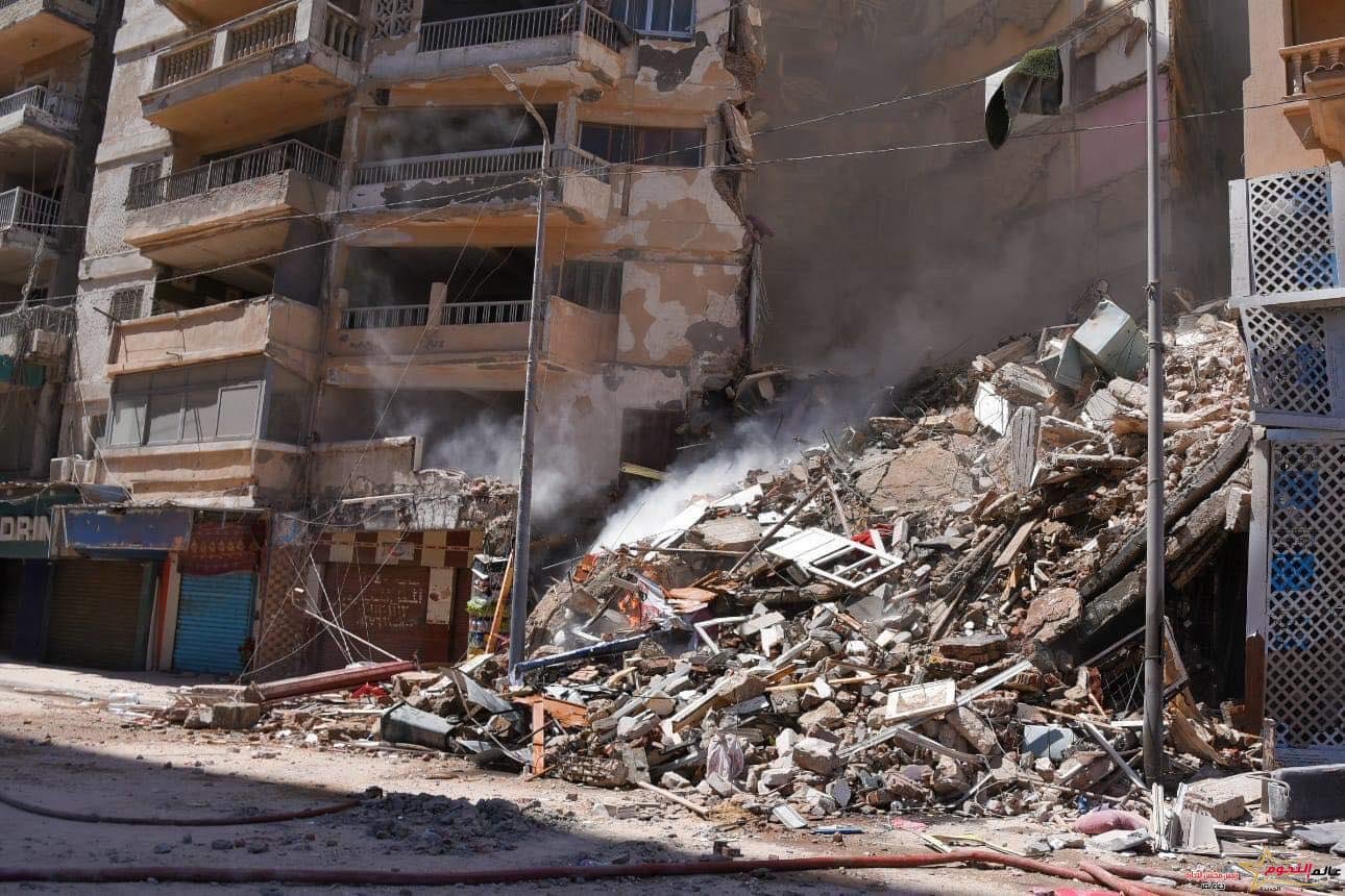 انهيار عقار سيدي بشر يثير غضب النواب والحبس والغرامة للمتسببين