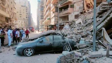 ضحايا تحت الانقاض.. انهيار عقار في الإسكندرية والحماية المدنية تكافح لإنقاذ السكان