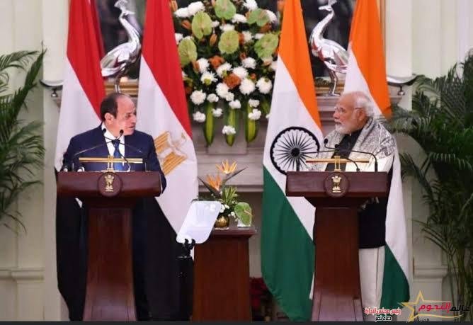 الرئيس السيسي يستقبل رئيس وزراء الهند بقصر الاتحادية 2 الرئيس السيسي يستقبل رئيس وزراء الهند بقصر الاتحادية