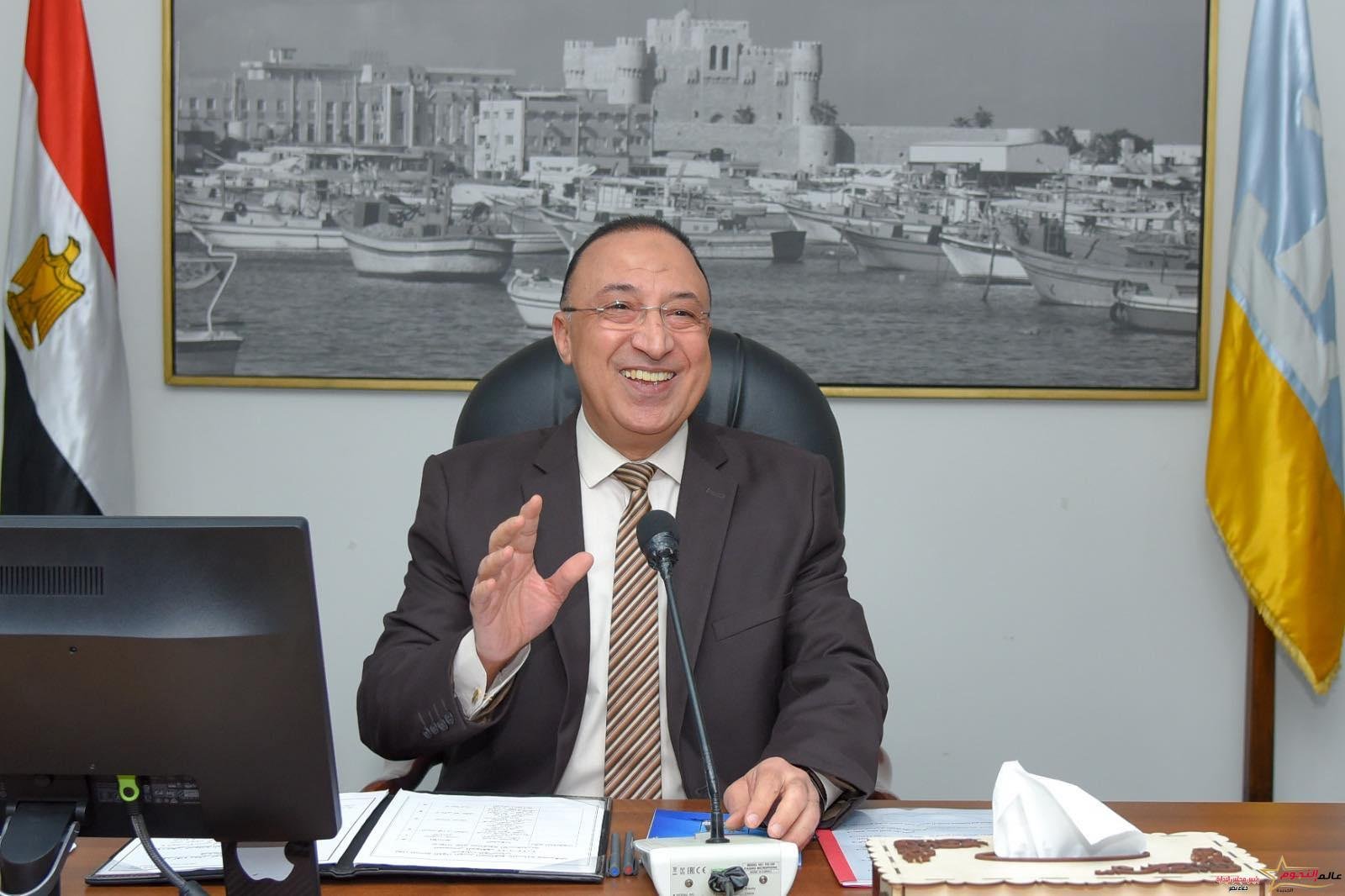 محافظ الإسكندرية يهنئ فخامة رئيس الجمهورية بمناسبة الذكرى العاشرة لثورة ٣٠ يونيو