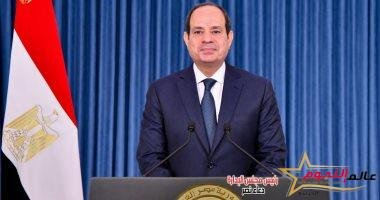 السيسي: نتوجه إلى الزعيم الراحل جمال عبد الناصر بتحية إجلال وتقدير قائد الثورة