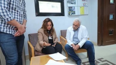 محافظ دمياط تجرى زيارة مفاجئة لمستشفى طب وجراحة العيون
