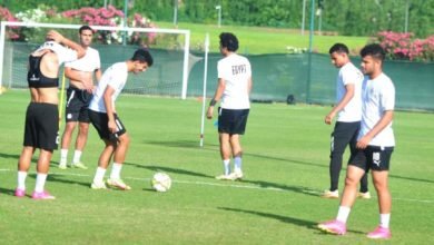 جمال علام يشهد تدريبات المنتخب الأوليمبي استعدادا لمواجهة المغرب
