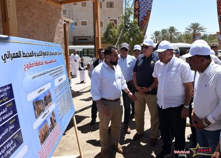 رئيس الوزراء يتفقد أعمال التنسيق الحضاري بميدان السوق وترميم الواحة القديمة 1 رئيس الوزراء يتفقد أعمال التنسيق الحضاري بميدان السوق وترميم الواحة القديمة