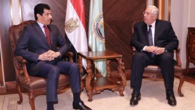 "القصير" يبحث مع السفير القطري بالقاهرة تعزيز التعاون الزراعي بين البلدين