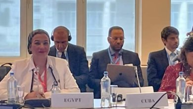 وزيرة البيئة والمنسق الوزاري ومبعوث مؤتمر المناخ COP27 تشارك في الجلسة العامة