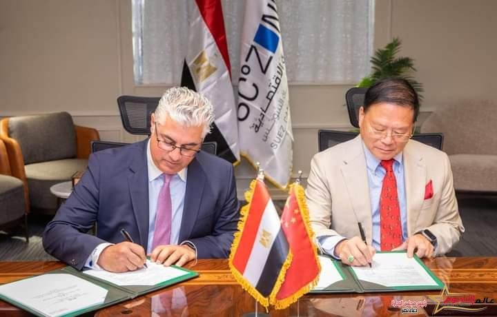 اقتصادية قناة السويس توقع عقد إنشاء مصنع للملابس الجاهزة بمنطقة أبو خليفة 2 اقتصادية قناة السويس توقع عقد إنشاء مصنع للملابس الجاهزة بمنطقة أبو خليفة