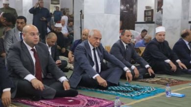 محافظ الجيزة يشهد إحتفالية مديرية الأوقاف بالعام الهجري الجديد بمسجد خاتم المرسلين بالعمرانية