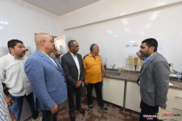 وزير الإسكان يتفقد محطة معالجة الصرف الصحي والصناعى بنظام المعالجة الثنائية بمدينة النوبارية الجديدة 2 وزير الإسكان يتفقد محطة معالجة الصرف الصحي والصناعى بنظام المعالجة الثنائية بمدينة النوبارية الجديدة
