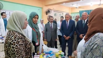 محافظ القليوبية ورئيس جامعة بنها يتفقدان مبادرة " احنا معاك" لرعاية الأسرة المصرية