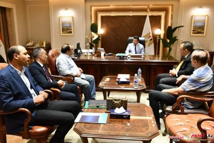 صبحي يستقبل رئيس الاتحاد الإفريقي لتنس الطاولة ورئيس الاتحاد المصري لعرض خطة الاتحاد في الفترة القادمة