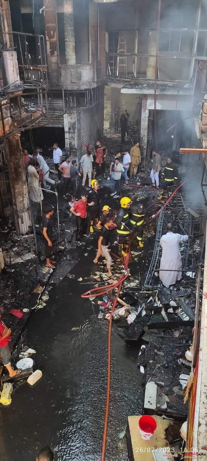 السيطرة على حريق ضخم بـ مول دبي بـ مطروح 2 السيطرة على حريق ضخم بـ مول دبي بـ مطروح