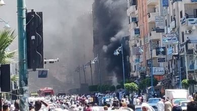 السيطرة على حريق ضخم بـ مول دبي بـ مطروح 