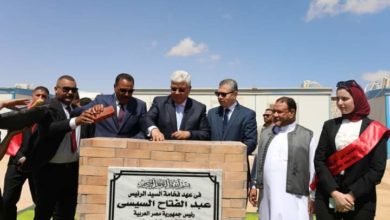 عاشور يفتتح عدة مشروعات تعليمية بجامعة مطروح بتكلفة مليار ونصف المليار جنيه