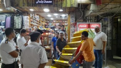 محافظ الإسكندرية يشدد على رؤساء الأحياء بأستمرار تكثيف الحملات المكبرة للتفتيش على المنشأت العامة والأسواق وإزالة الإشغالات بأحياء الثغر