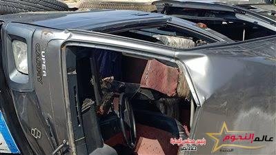 تفاصيل مصرع صيدلانية وإصابة زوجها وأطفالها الثلاثة بالقاهرة