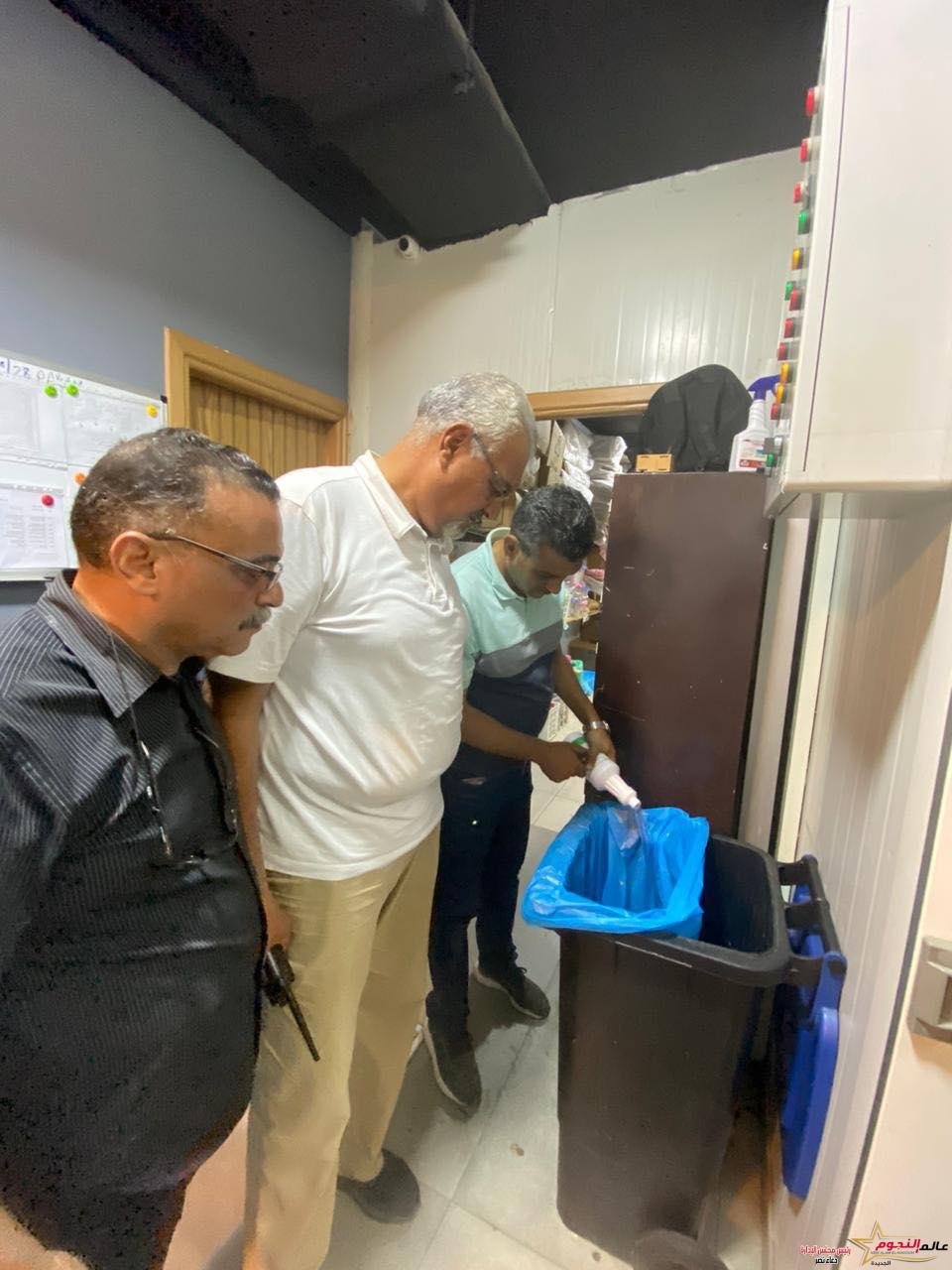 الشريف يشدد على رؤساء الأحياء بأستمرار تكثيف الحملات للتفتيش على المنشأت