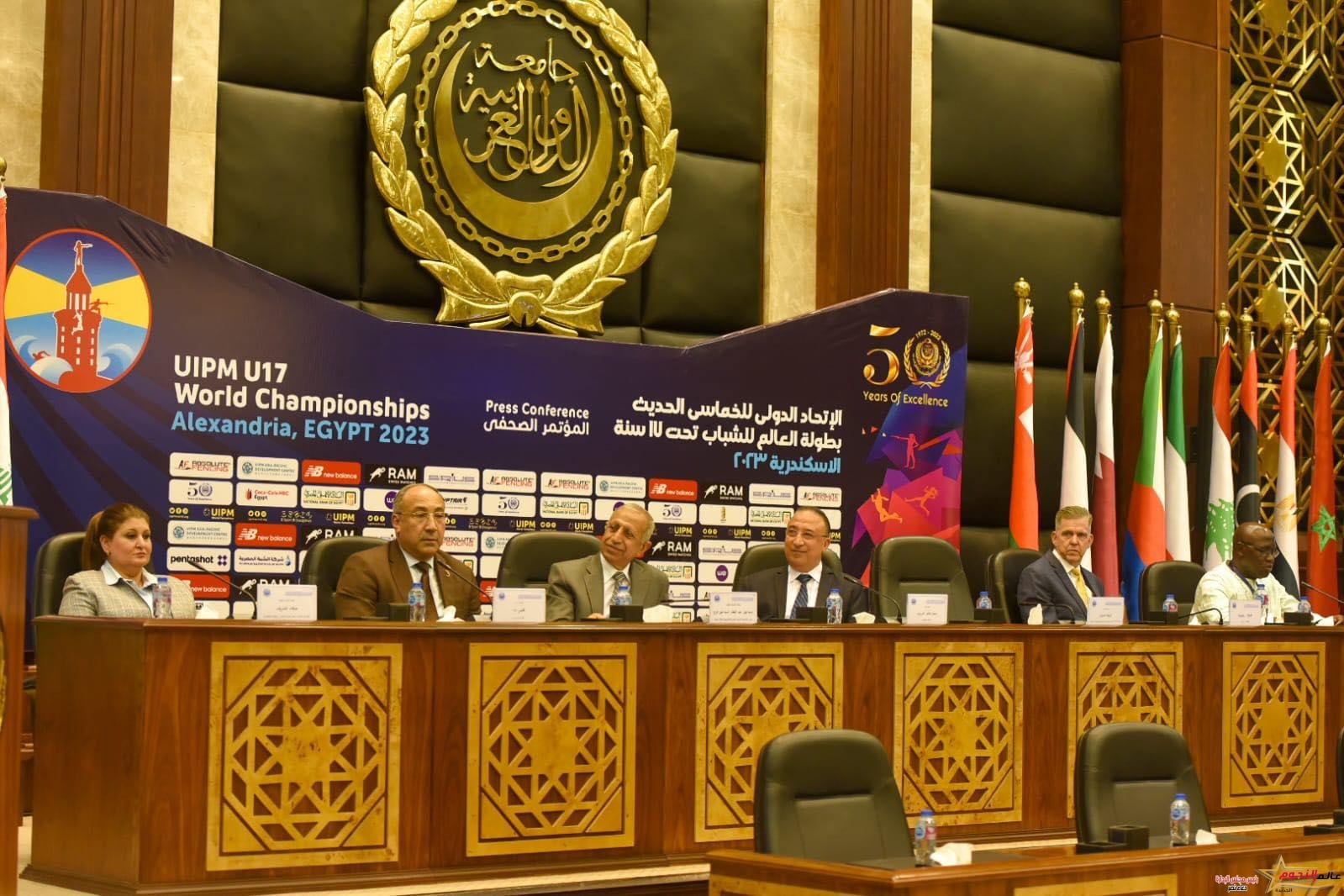 الشريف يشهد المؤتمر الصحفي للأعلان عن افتتاح بطولة العالم للشباب للخماسي الحديث تحت ١٧ عاما 5 الشريف يشهد المؤتمر الصحفي للأعلان عن افتتاح بطولة العالم للشباب للخماسي الحديث تحت ١٧ عاما