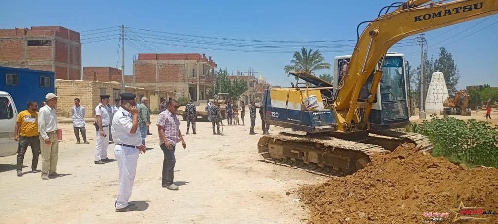 محافظ الإسكندرية: إزالة التعديات على أراضي الدولة التابعة للسكة الحديد ببرج العرب
